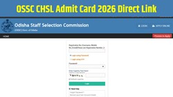 OSSC CHSL Admit Card 2026 Released: ओएसएससी सीएचएसएल एडमिट कार्ड जारी, 24 सितंबर को होगी परीक्षा, Direct Link से डाउनलोड करें हॉल टिकट