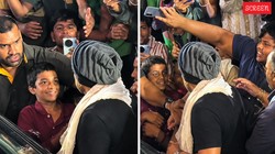 लालबागचा राजा दर्शन करने पहुंचे सलमान खान, भारी भीड़ के बीच की बच्चों की मदद
