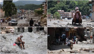 Scenes of Devastation in Nepal