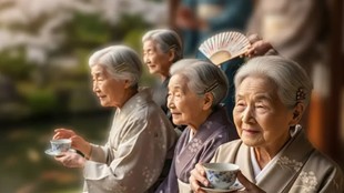 Japan centenarians, Japan 100 years old population