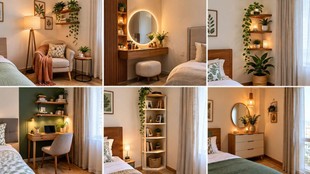 bedroom corner decor ideas