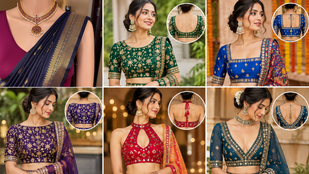 blouse neck designs front | blouse neck designs | unique blouse designs
