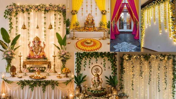 low budget ganpati decoration ideas | ganesh chaturthi decor ideas | ganesh chaturthi 2026