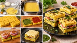 कुछ अलग खाने का है मन तो घर पर बनाएं ढोकला सैंडविच, ऐसे करें तैयार