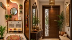 एंट्री गेट के पास खाली जगह को बनाएं स्टाइलिश कॉर्नर, कम स्पेस के लिए काम आएंगे ये आइडियाज