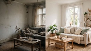 faded wall paint ideas