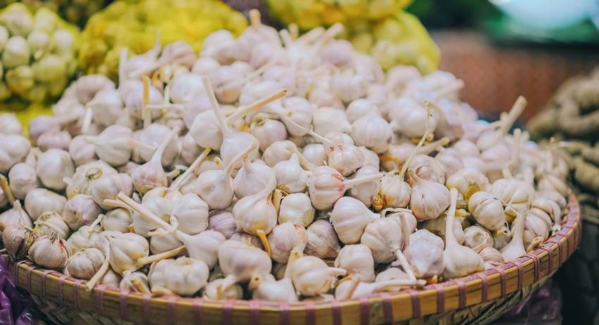 Asia's largest garlic market