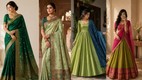 hartalika teej 2026 | hartalika teej green outfit ideas | hartalika teej fashion tips