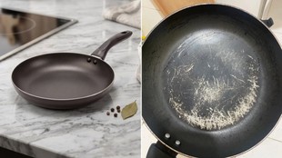 how to protect non stick pan from scratch, | non stick pan cleaning tips | how to clean non stick pan