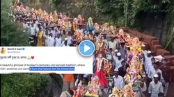 ना बड़े दिखावे, ना डीजे! कोंकण में आज भी निभाई जाती है सैकड़ों साल पुरानी गणपति विसर्जन परंपरा, VIDEO वायरल