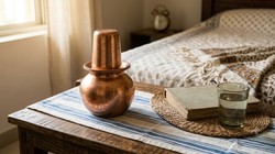 रातभर तांबे के गिलास में रखा पानी पीने से सेहत पर क्या असर पड़ता है? जानें आयुर्वेद और मेडिकल साइंस का नज़रिया