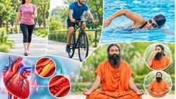 कोलेस्ट्रॉल कंट्रोल में रखना चाहते हैं तो ये 4 कार्डियक एक्सरसाइज करें, बाबा रामदेव ने बताया योग भी है असरदार, जानिए कैसे