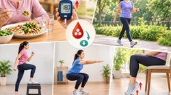 खाने के बाद ब्लड शुगर बढ़ने से रोकें, सिर्फ 10 मिनट करें ये 4 एक्सरसाइज; वॉक से लेकर स्क्वाट तक जानें फायदे
