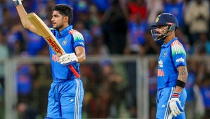 Shubman Gill, ODI Century, Virat Kohli