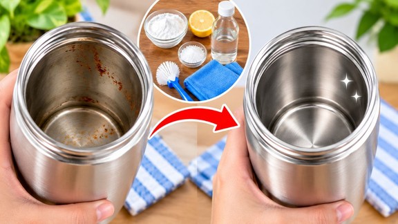 steel bottle rust stain cleaning tips | how to remove inside steel bottle rust stains | steel bottle rust stains home remedies