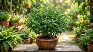 tulsi ka paudha| how-to-make-tulsi-plant-bushy | lambe tulsi ke paudhe ko ghana kaise kare