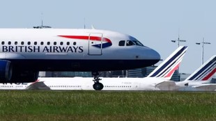 British Airways flight drops, London to Chicago