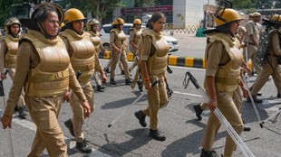 July protest violence, Cockroach Janata Party Delhi protest, Cockroach Janata Party jantar mantar protest, Delhi security measures jantar mantar protest, jantar mantar protest injured police personnel,