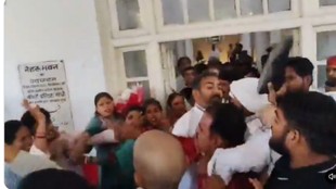 Congress workers, Congress Lucknow Office, Ajay rai, mamata chaudhary