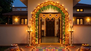 Diwali entrance gate decoration ideas