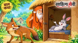 बाल कथा: खरगोश की नकल करना सियार को पड़ा भारी, पढ़ें गिजुभाई बधेका की कहानी ‘चालाक खरगोश’