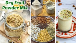 दूध का स्वाद और पोषण बढ़ाने के लिए घर पर बनाएं ड्राई फ्रूट्स पाउडर, ये है आसान रेसिपी