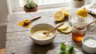 Homemade face bleach
