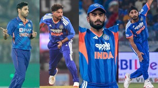 bhuvneshwar kumar, kuldeep yadav, naman dhir, arshdeep singh, IND vs WI