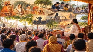 कथाकारों की भूमिका, प्रवचनकर्ताओं की भूमिका, भारतीय आध्यात्मिक परंपरा