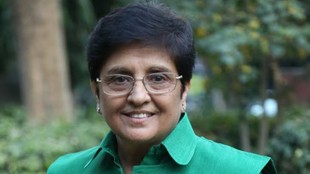 Kiran bedi, student protest