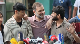 Rahul Gandhi latest news, NSUI protest Delhi Gyanesh Kumar resignation, NSUI protesters Gyanesh Kumar resignation, Gyanesh Kumar resignation protest, Chief Election Commissioner Gyanesh Kumar,
