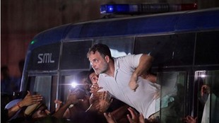 Lok Sabha LoP Rahul Gandhi, Congress MP Priyanka Gandhi Vadra, protest against Chief Election Commissioner Gyanesh Kumar, Akashvani Bhawan