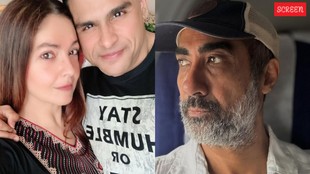 Pooja Bhatt, ranveer shorey and rahul bhatt