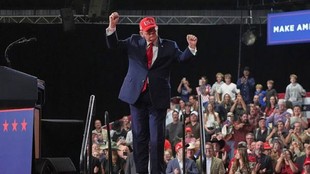 President Donald Trump, campaign rally at Majestic Valley Arena, US, America, US 2026 Midterm Elections, Midterm Elections 2026 america, amrica Midterm Elections
