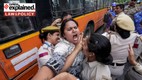 CJP protest- Dtention-Delhi police