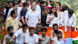 Rahul Gandhi news, Rahul Gandhi latest news, Rahul Gandhi high tea meeting, INDIA bloc MPs meeting, opposition protest against CEC, Gyanesh Kumar news, Chief Election Commissioner Gyanesh Kumar, Election Commission of India,