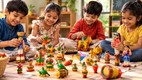बच्चों के खिलौने, खिलौनों का महत्व, बच्चों का मानसिक विकास, मिट्टी के खिलौने
