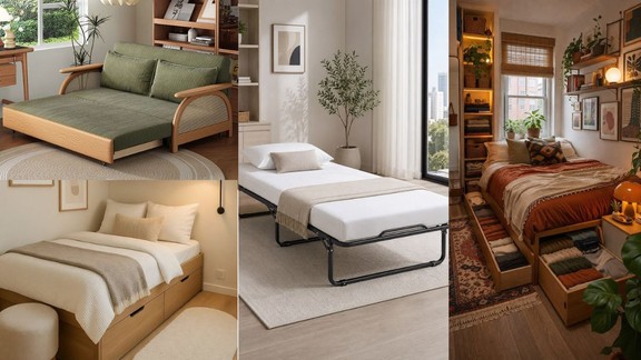 small bedroom bed designs | bed designs for small spaces | bed design ideas