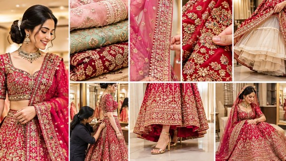 wedding lehenga buying guide | tips to buy wedding lehenga | bridal lehenga shopping guide
