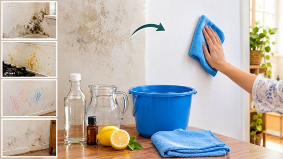 home remedy to wash walls | how to wash stains on wall | wall cleaning tips