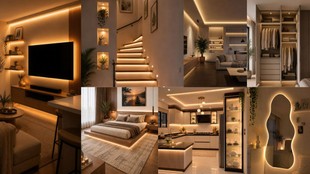 led strip light decoration ideas | led strip light decor tips | home decor ideas