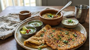 leftover dal cheela recipe