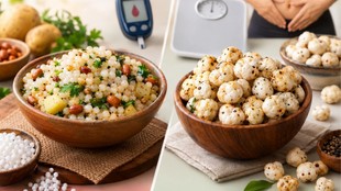 Sabudana vs Makhana, Sabudana vs Fox Nuts, Healthy Navratri Snacks, Navratri Fasting Diet, Makhana Nutrition, Sabudana Nutrition, Weight Loss Snacks, Diabetes and Fasting,नवरात्र में साबूदाना या मखाना, साबूदाना और मखाना में अंतर,