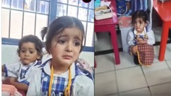 सैंडविच की थी उम्मीद, टिफिन में मिली आलू की सब्जी, मासूम बच्ची का रिएक्शन हुआ वायरल