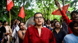 neha bora | delhi police | protest