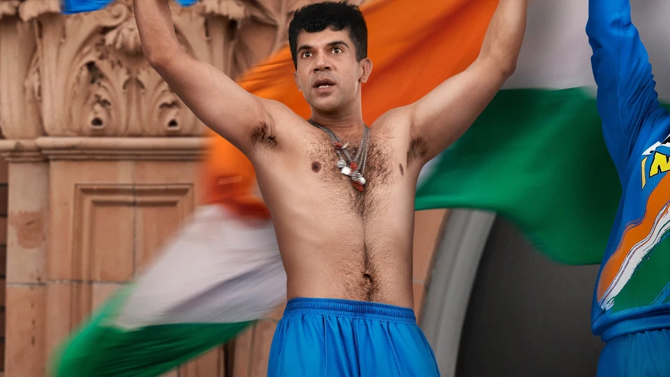 rajkummar rao in sourav ganguly biopic dada poster